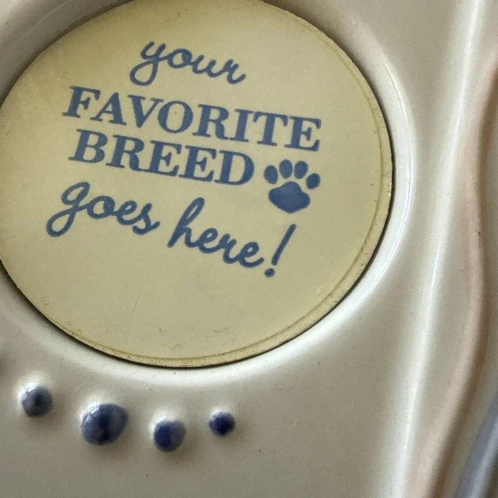 Ceramic Dog Leash Holder/Hook 